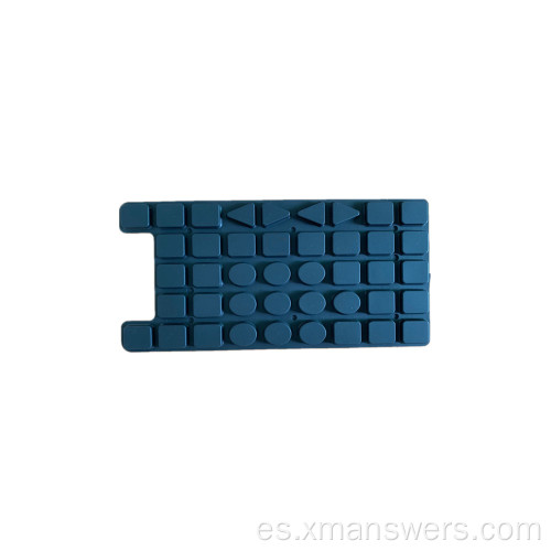 Teclado de plástico protector personalizado Botones de goma del teclado